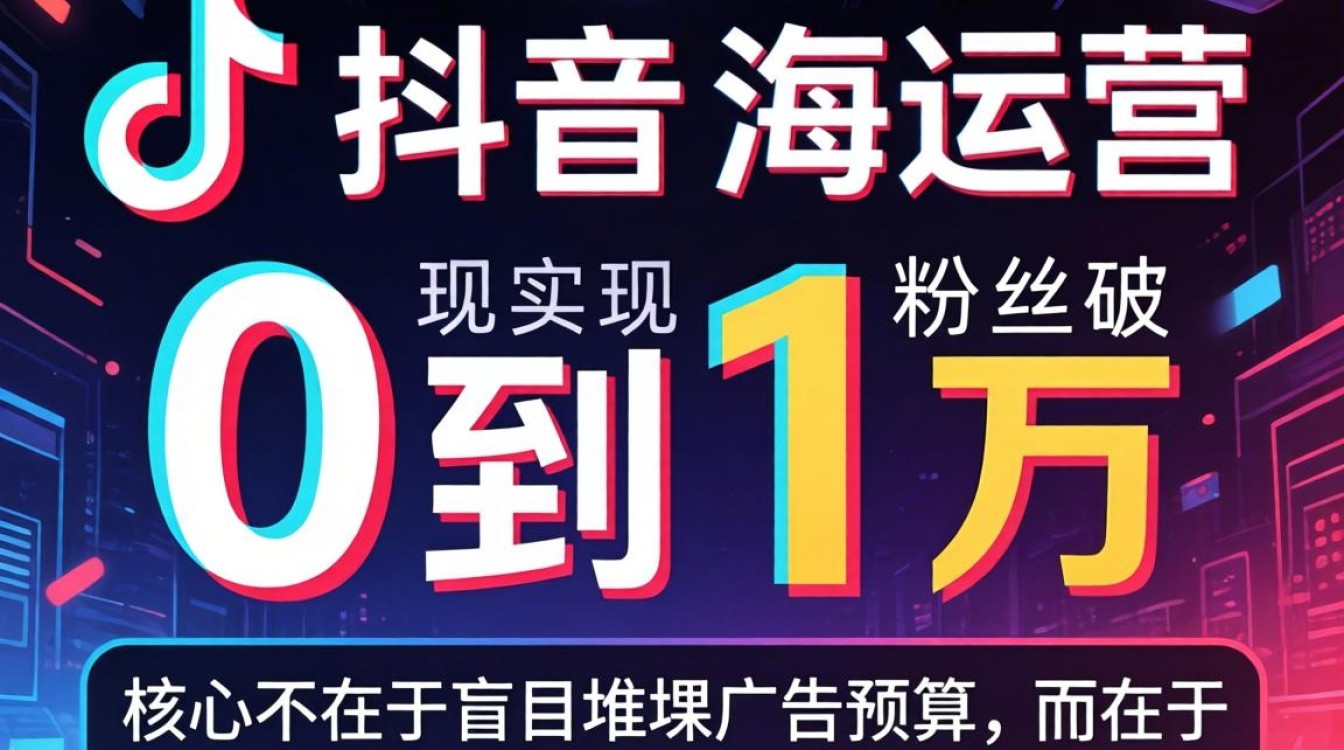 TikTok 投流万粉 出海运营指南