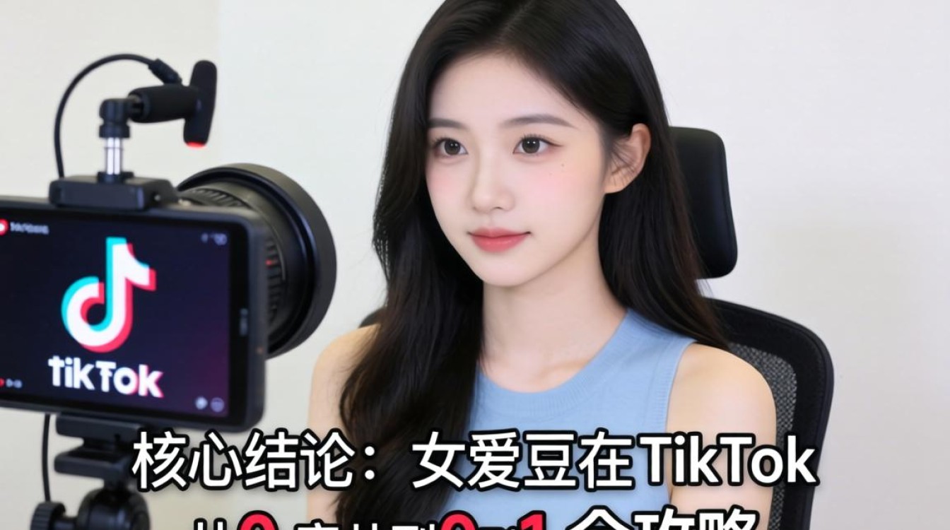 直播运营女爱豆tiktok播放从0到1全攻略