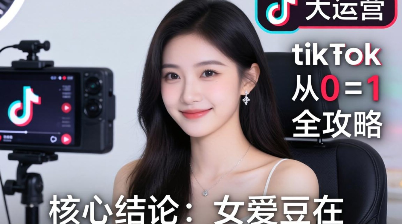 直播运营女爱豆tiktok播放从0到1全攻略