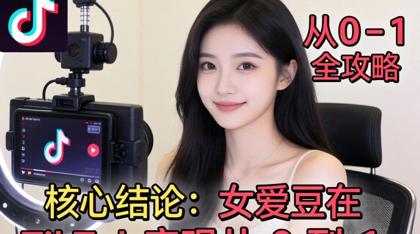 直播运营女爱豆tiktok播放从0到1全攻略