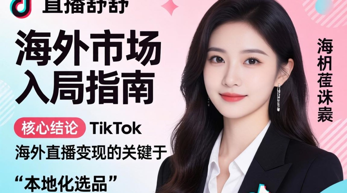 TikTok 主播舒舒 海外市场入局指南