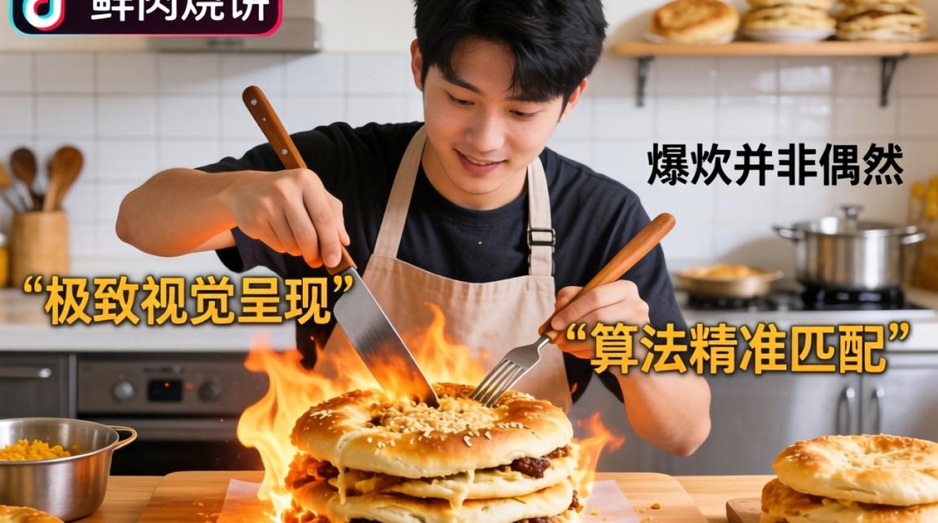 抖音小鲜肉烧饼怎么做