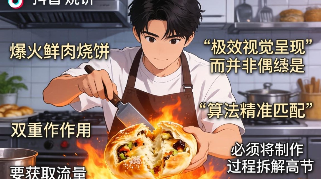 抖音小鲜肉烧饼怎么做