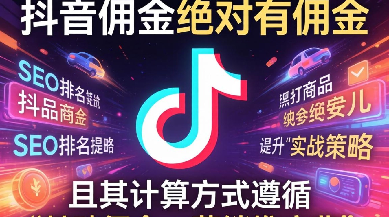 抖音商品有佣金吗怎么算