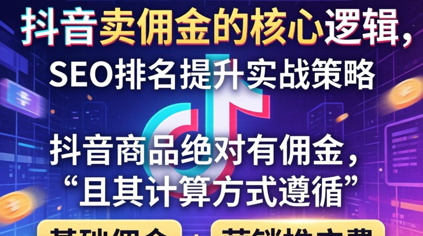 抖音商品有佣金吗怎么算