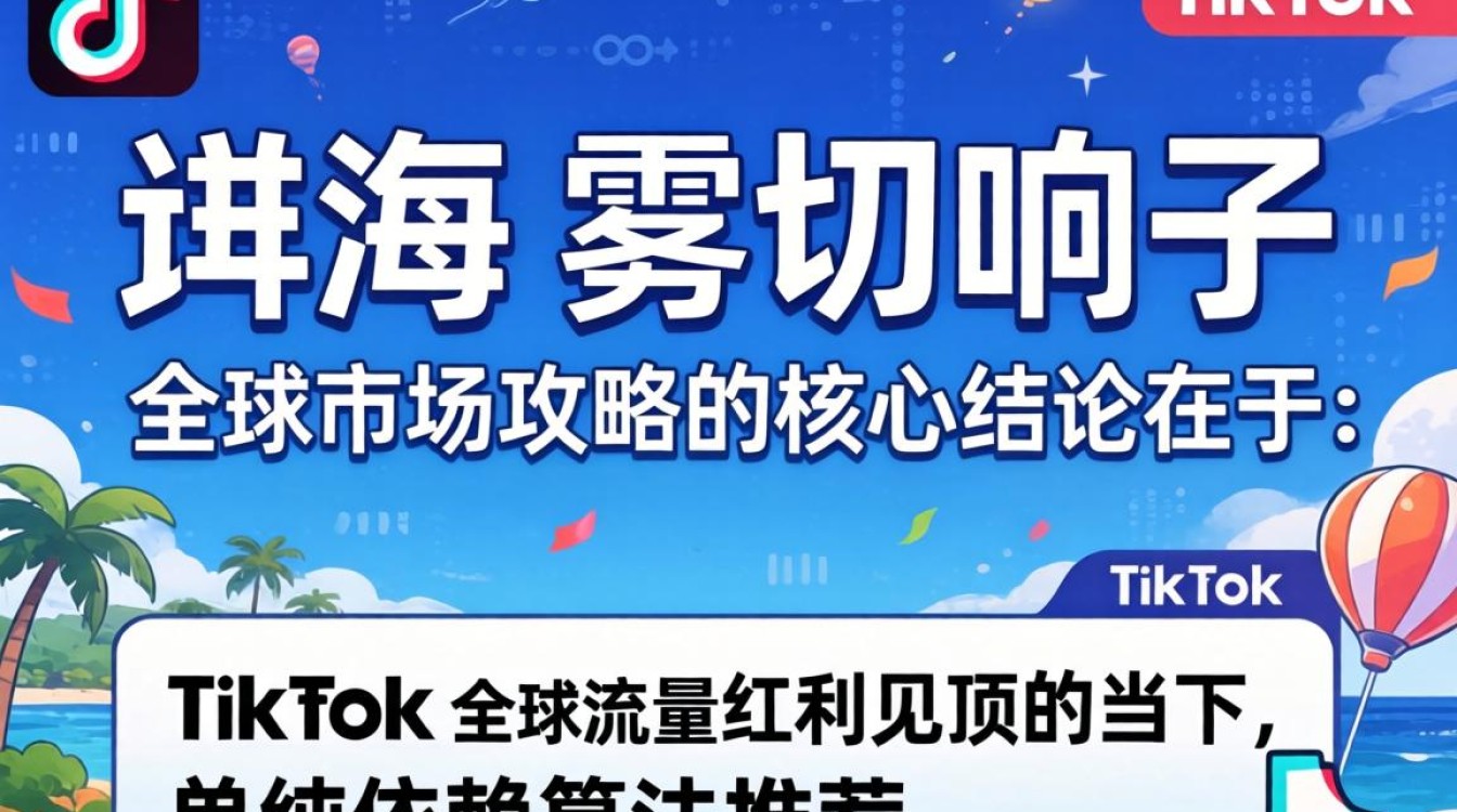 雾切响子tiktok如何助力跨境出海