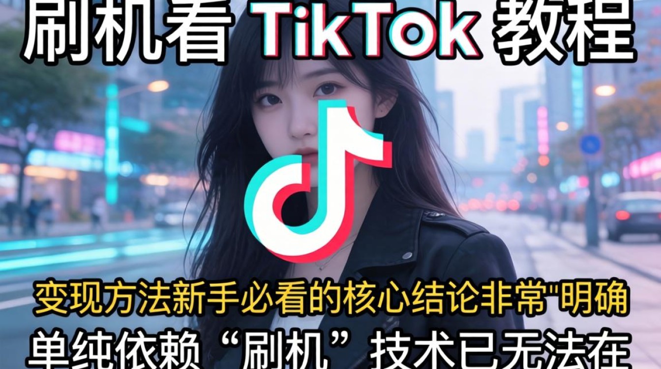 快手刷机看tiktok教程变现方法新手必看