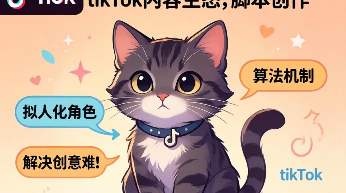 脚本创作小猫咪配置tiktok解决创意难题