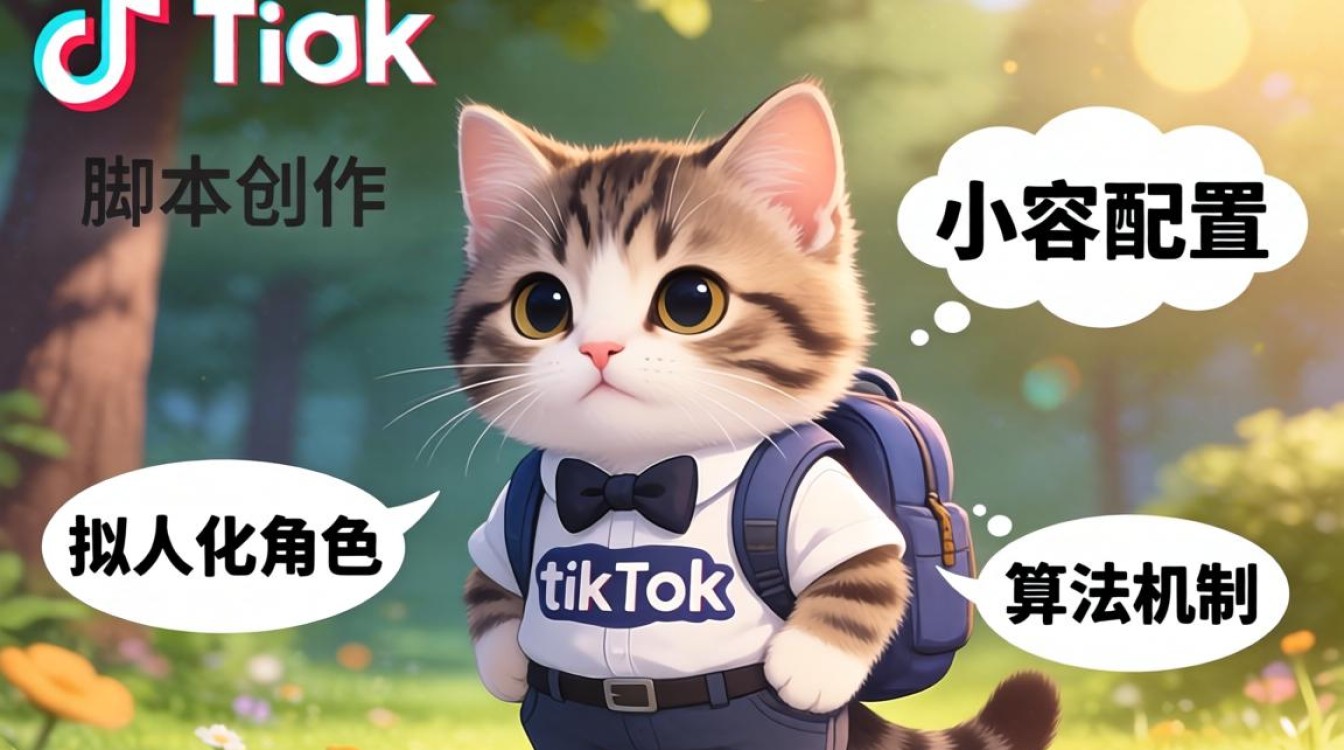 脚本创作小猫咪配置tiktok解决创意难题