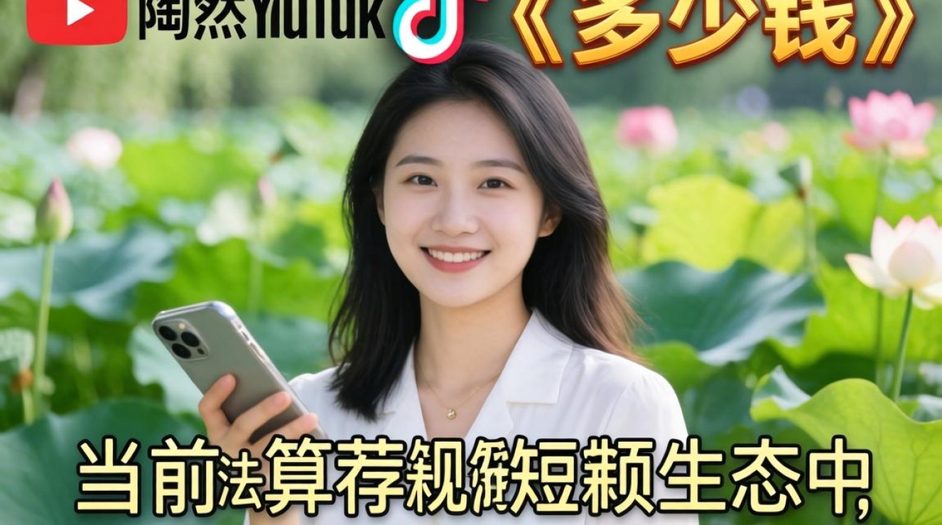 YouTube 陶然 tiktok 多少钱