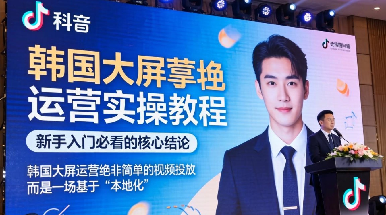 TikTok 韩国大屏幕怎么运营