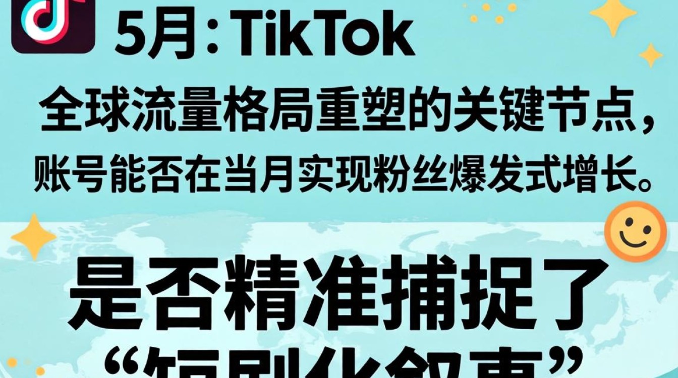 TikTok 六月现状全球账号粉丝增长秘籍