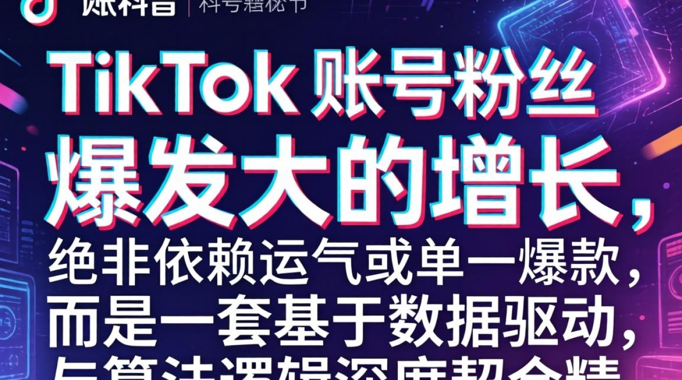 TikTok 抖音小蓝蓝全球账号粉丝增长秘籍