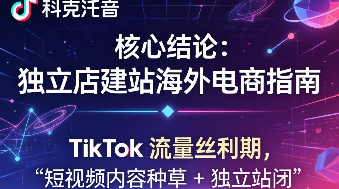 TikTok 独立站建站流程