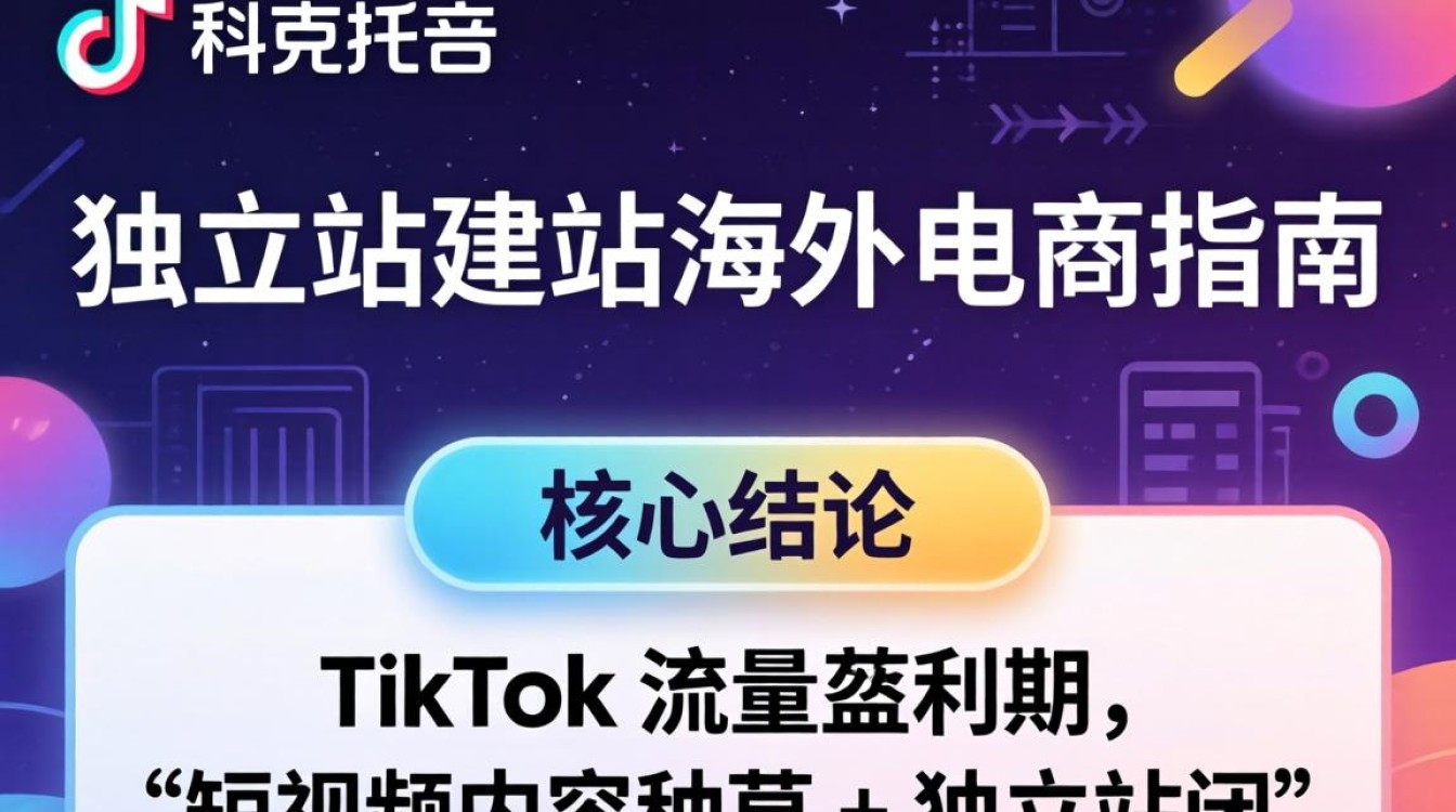 TikTok 独立站建站流程