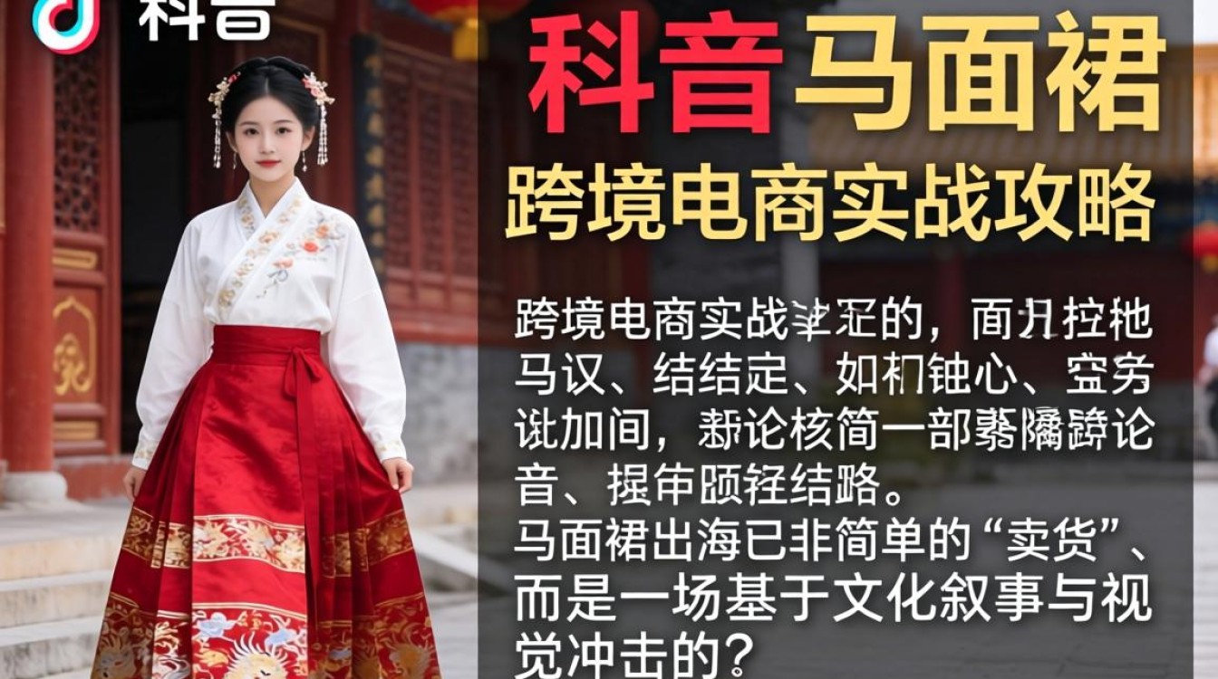 TikTok 介绍马面裙 跨境电商实战攻略