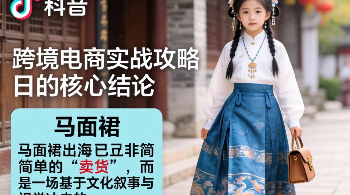 TikTok 介绍马面裙 跨境电商实战攻略