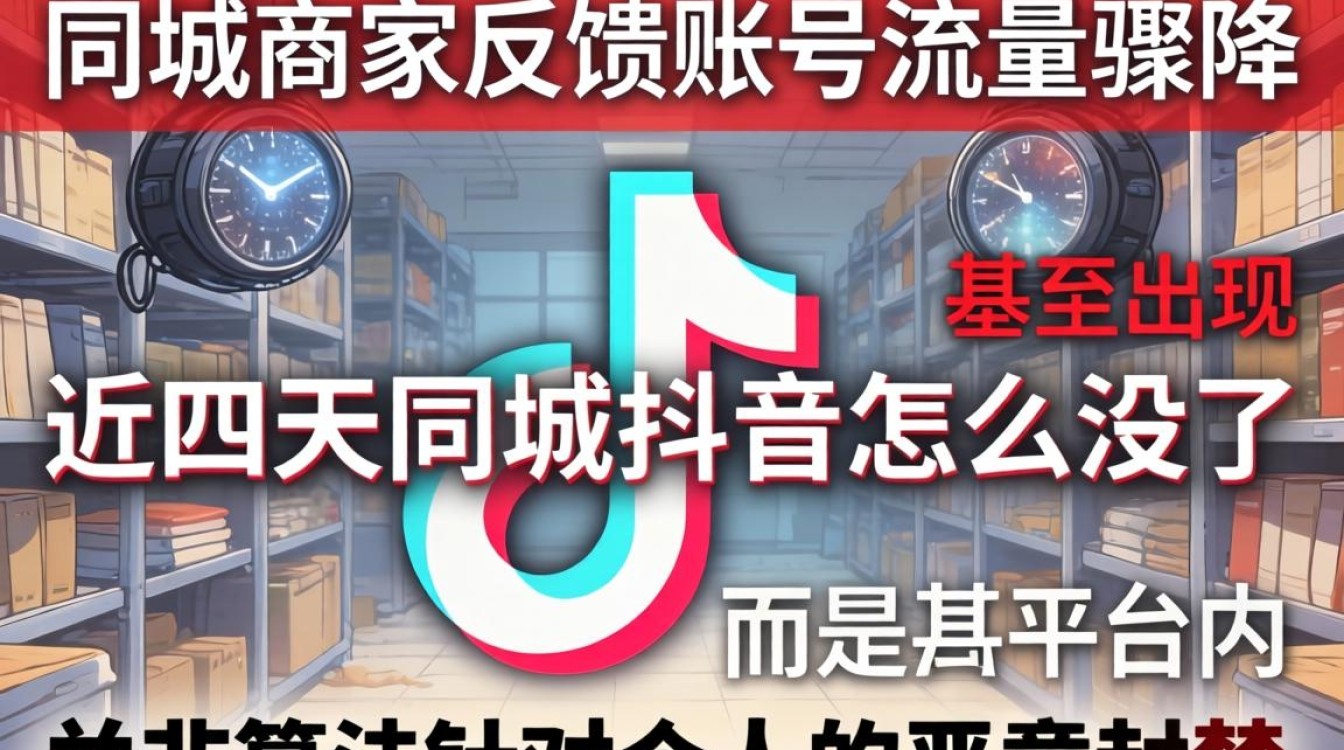 同城抖音消失原因及高级变现玩法