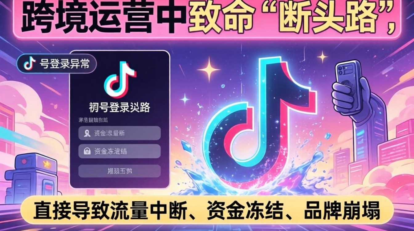 TikTok 登录失败原因及跨境运营从入门到进阶