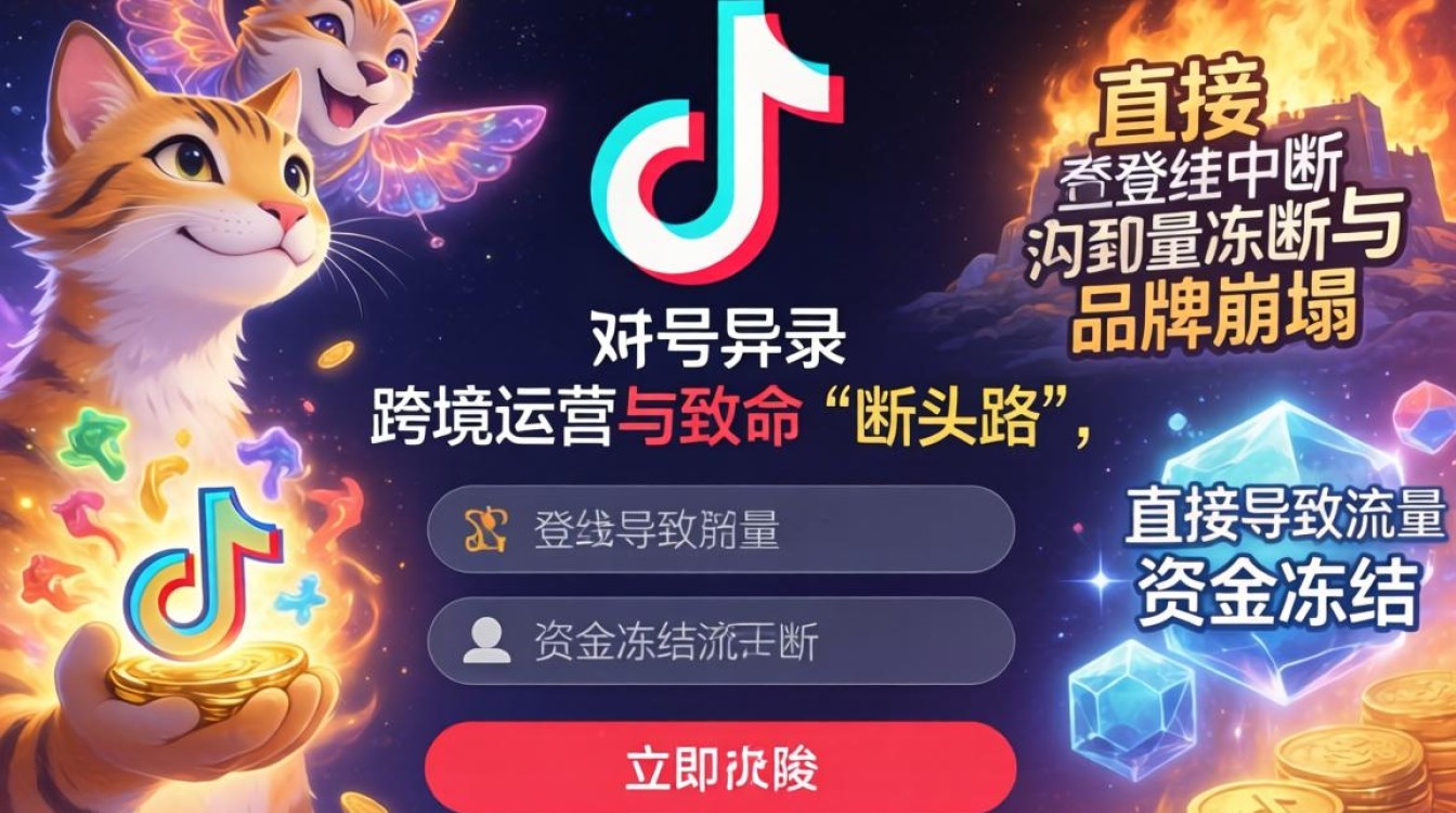 TikTok 登录失败原因及跨境运营从入门到进阶