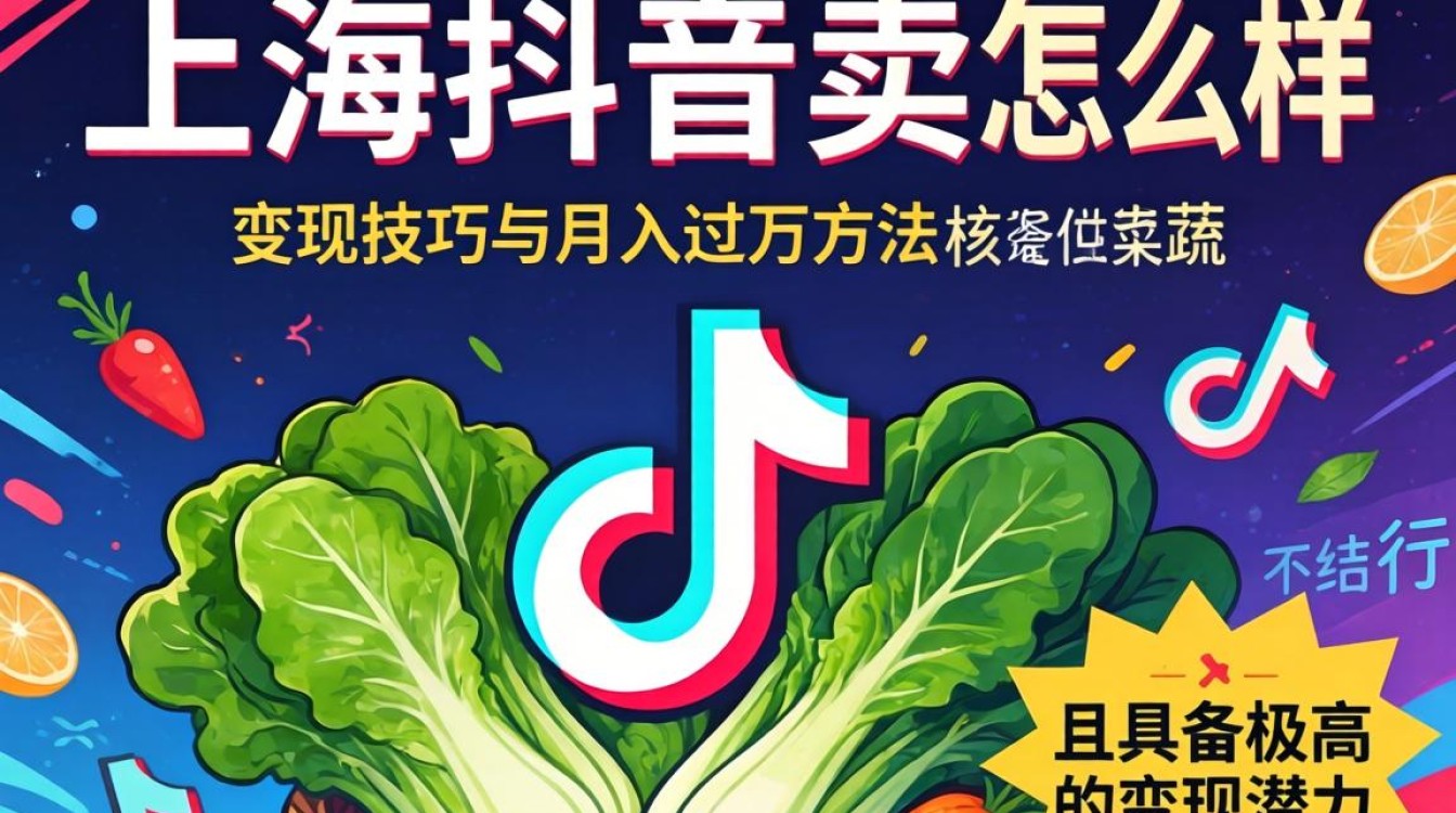 抖音卖菜月入过万变现技巧