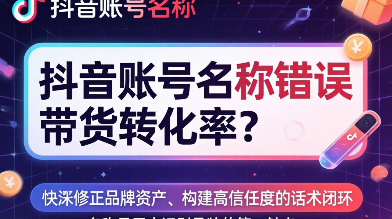 抖音改名流程与带货话术转化技巧