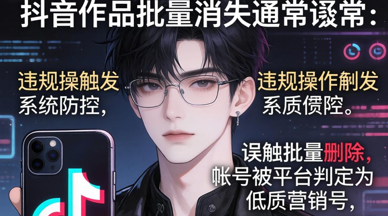 抖音怎么把作品都删了呢