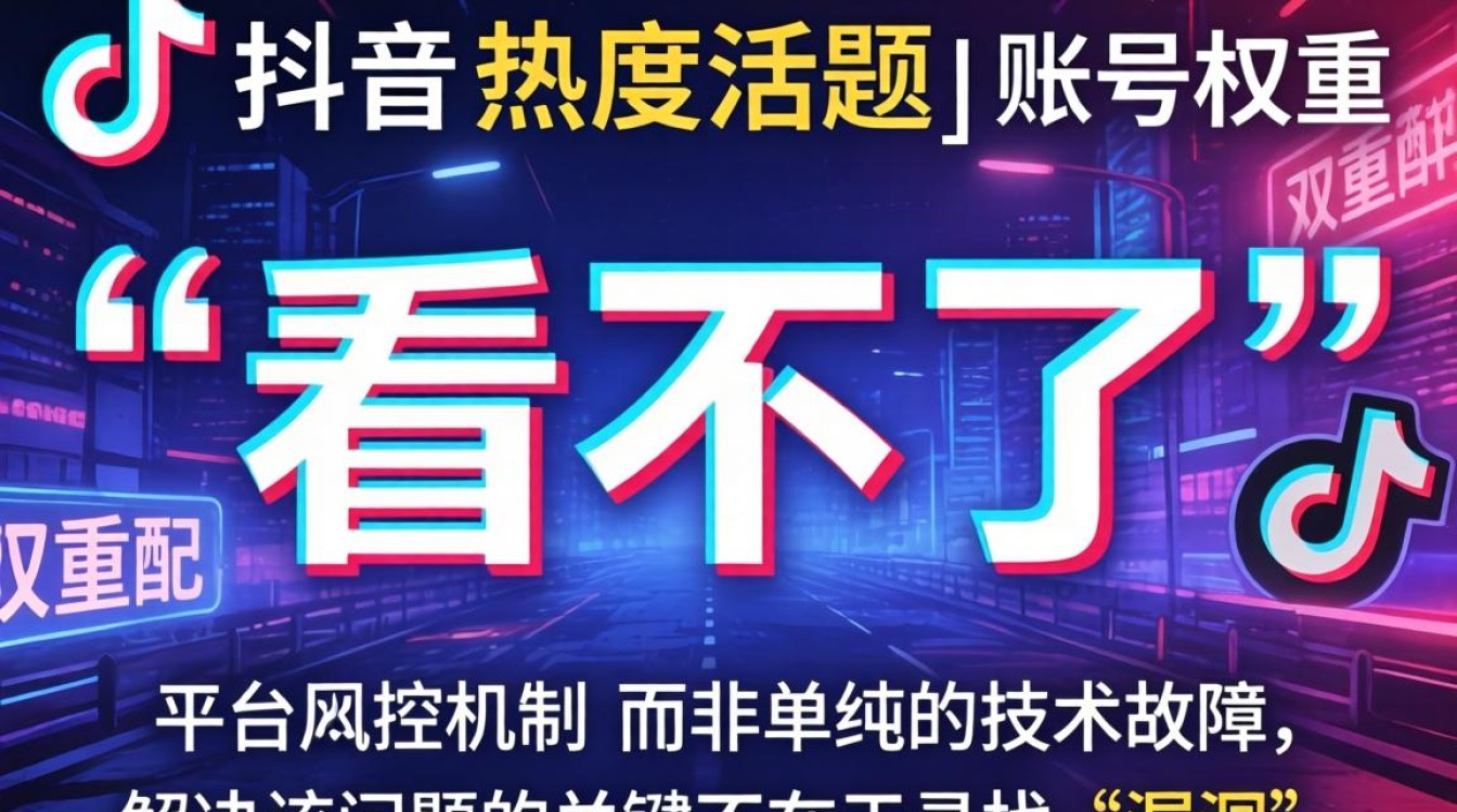 抖音热度话题怎么看不了怎么办