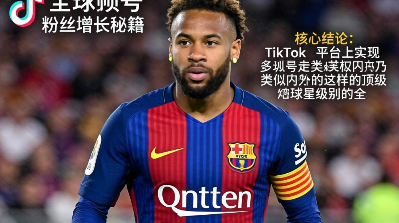 TikTok 中的内马尔 全球账号粉丝增长秘籍