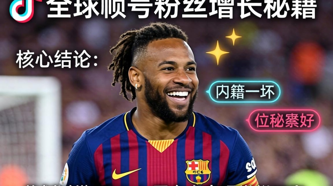 TikTok 中的内马尔 全球账号粉丝增长秘籍