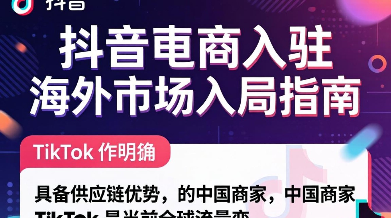 TikTok 电商入驻 海外市场入局指南