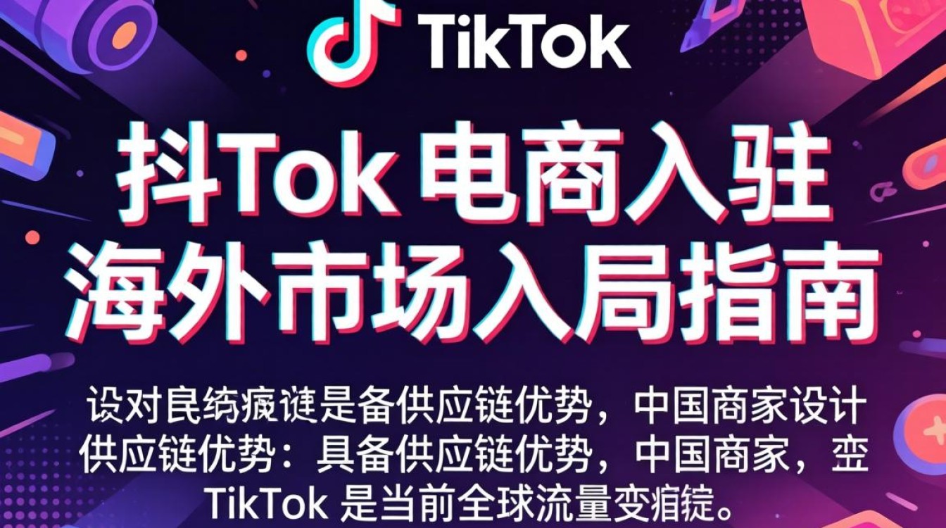 TikTok 电商入驻 海外市场入局指南