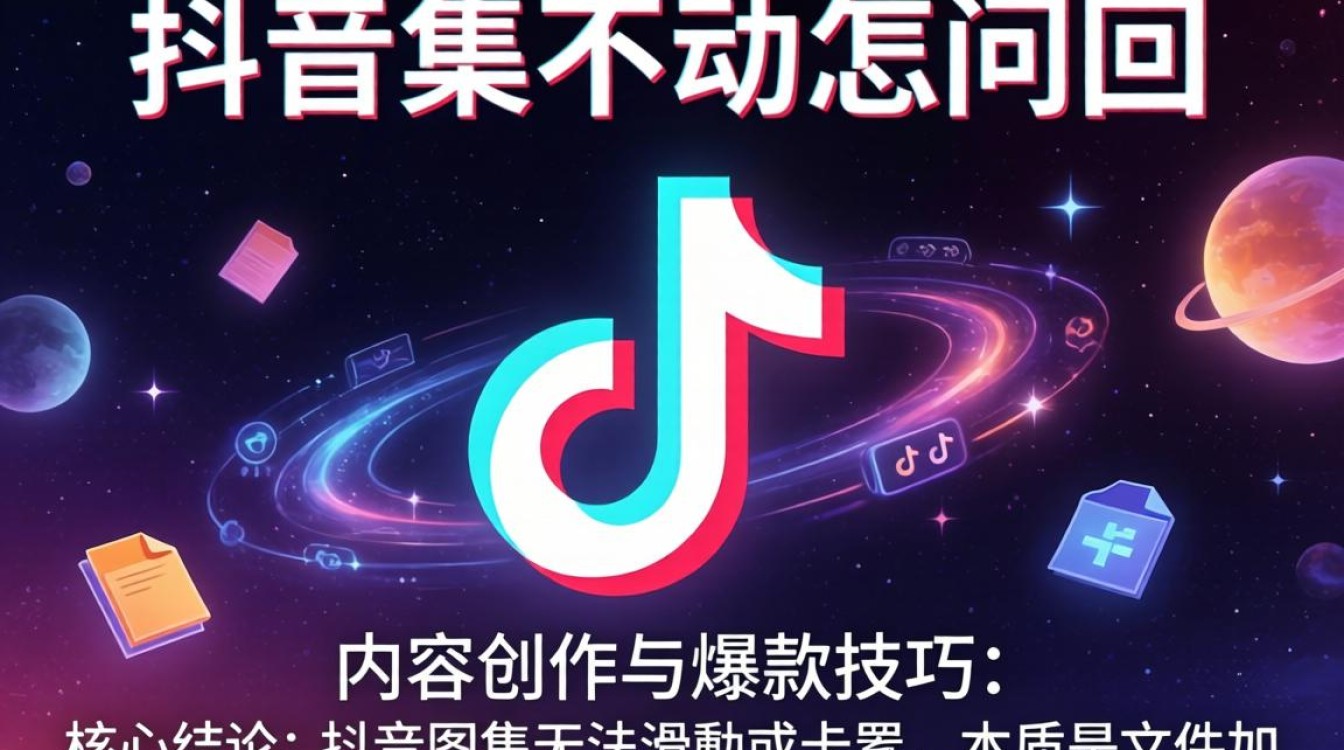 抖音图集不动怎么回事呢