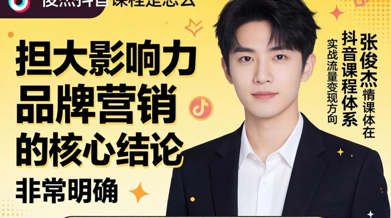 张俊杰抖音课程怎么样