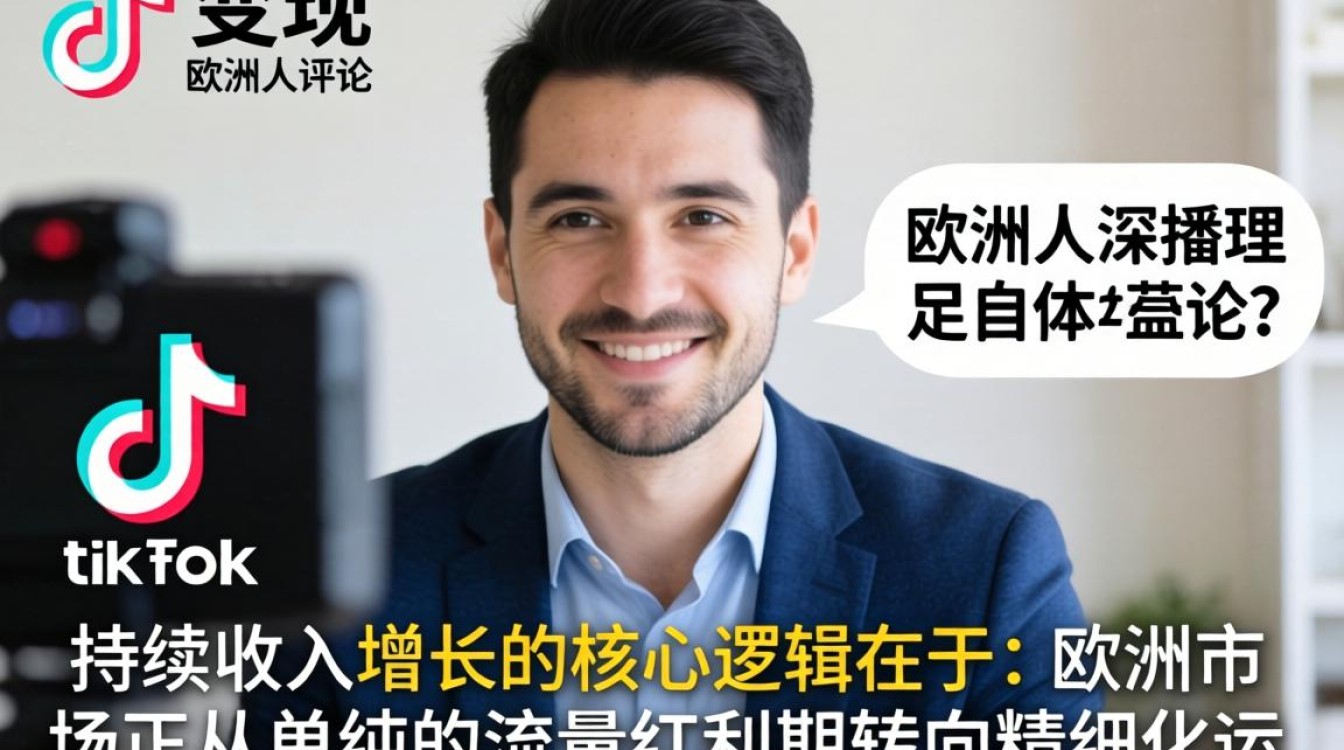 欧洲人评论 TikTok 直播变现