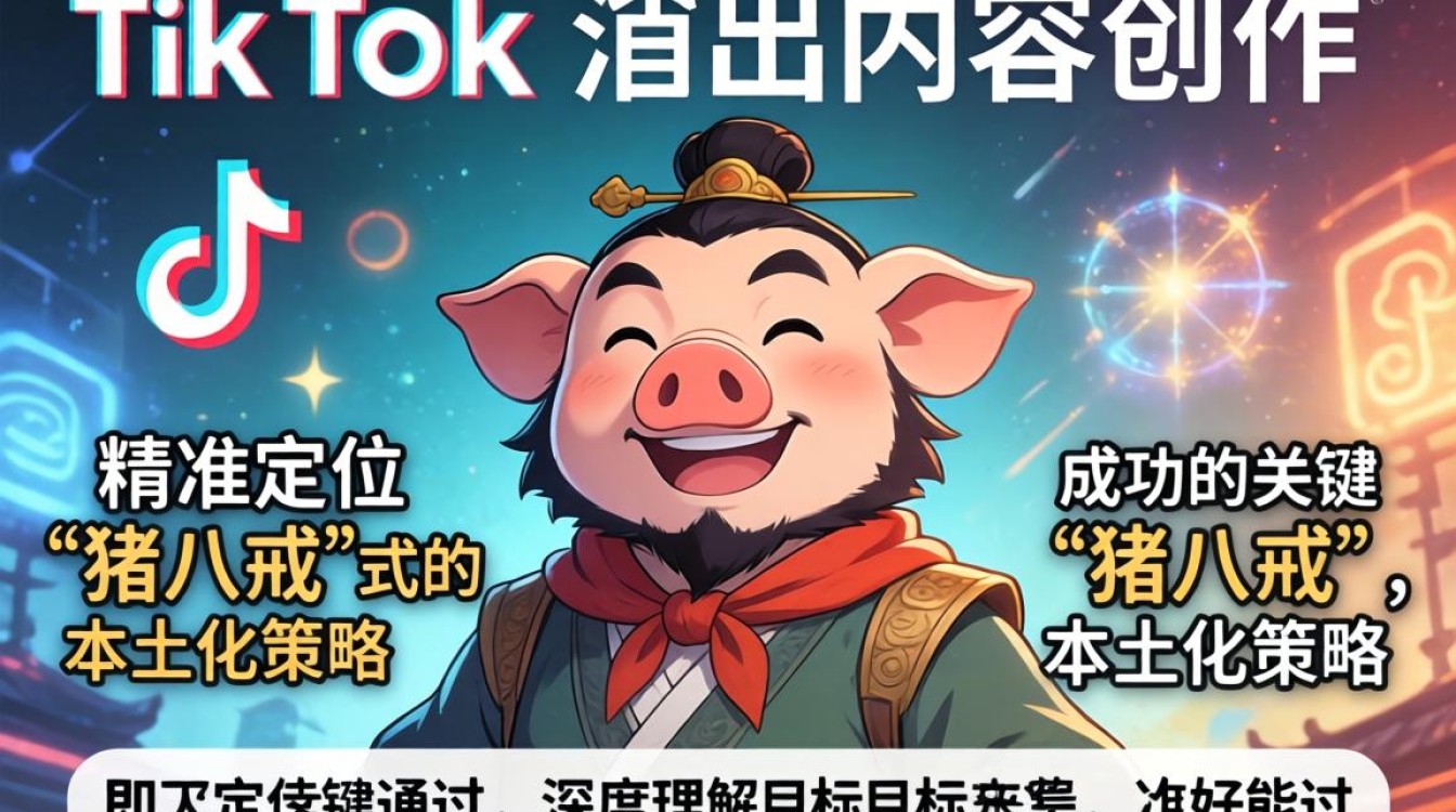 TikTok 猪八戒出海内容创作技巧