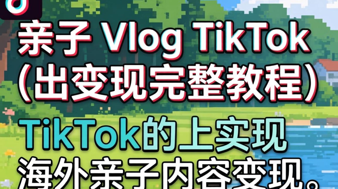 海外亲子vlog TikTok 出海变现完整教程