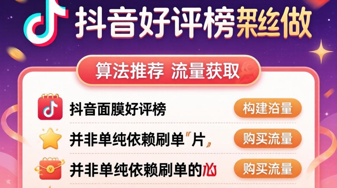 面膜抖音好评榜怎么做