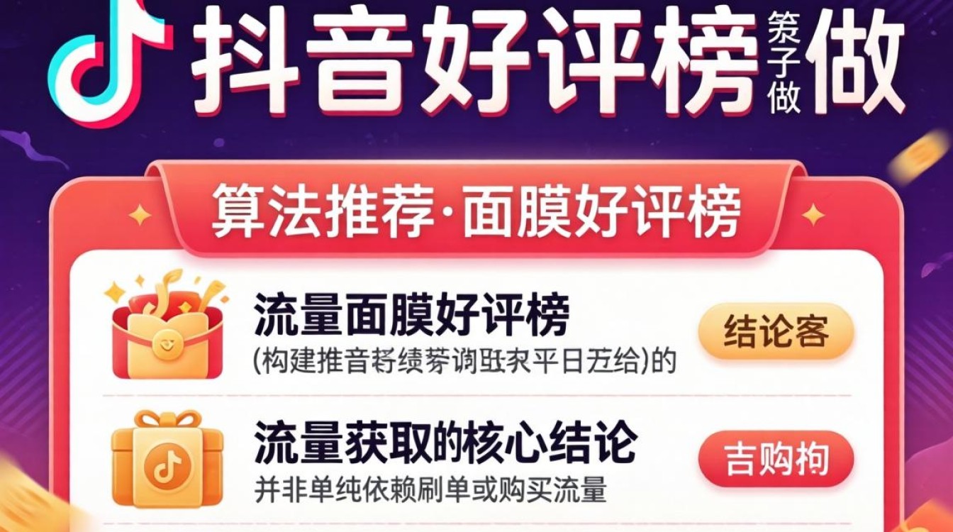 面膜抖音好评榜怎么做