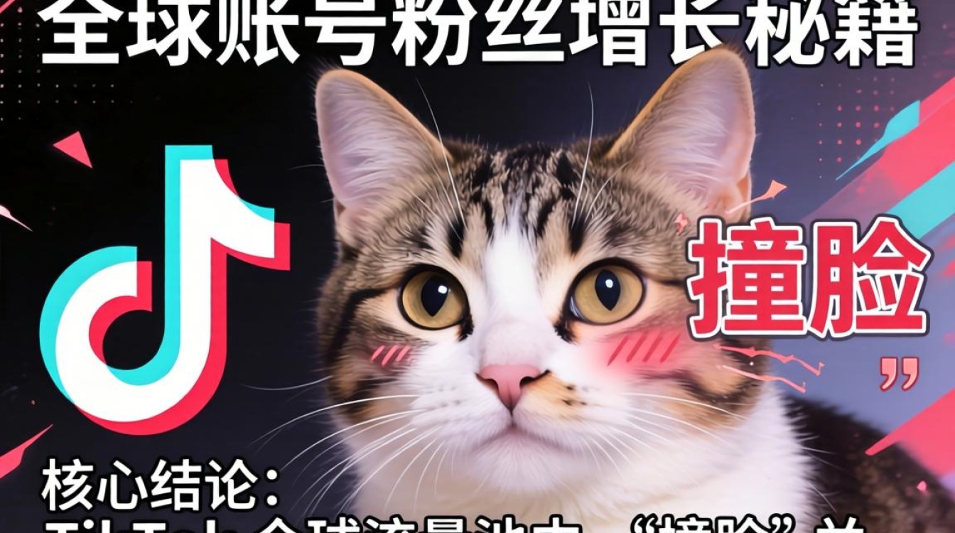 TikTok 撞脸的猫 全球账号粉丝增长秘籍