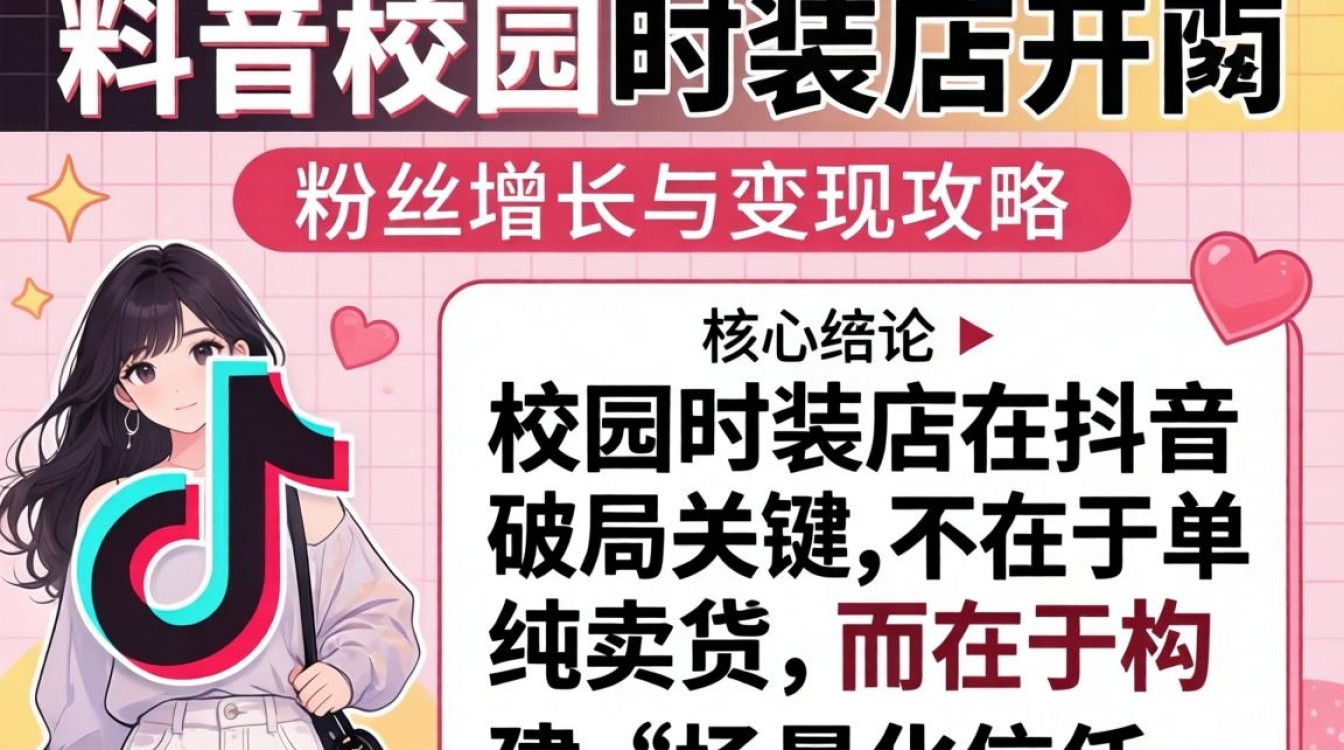 抖音校园时装店怎么开
