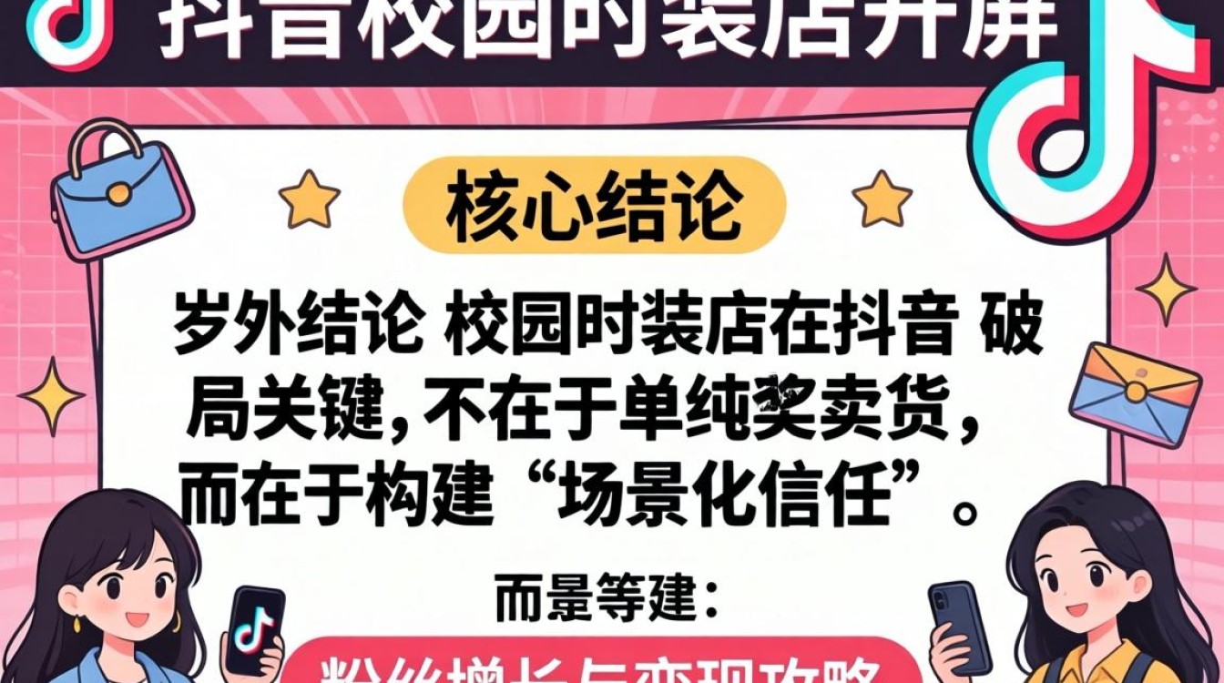抖音校园时装店怎么开