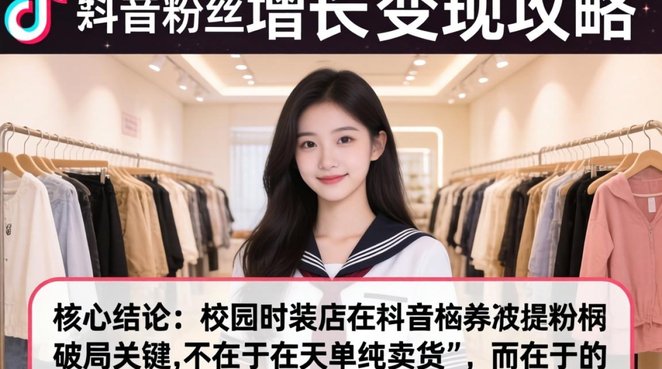 抖音校园时装店怎么开