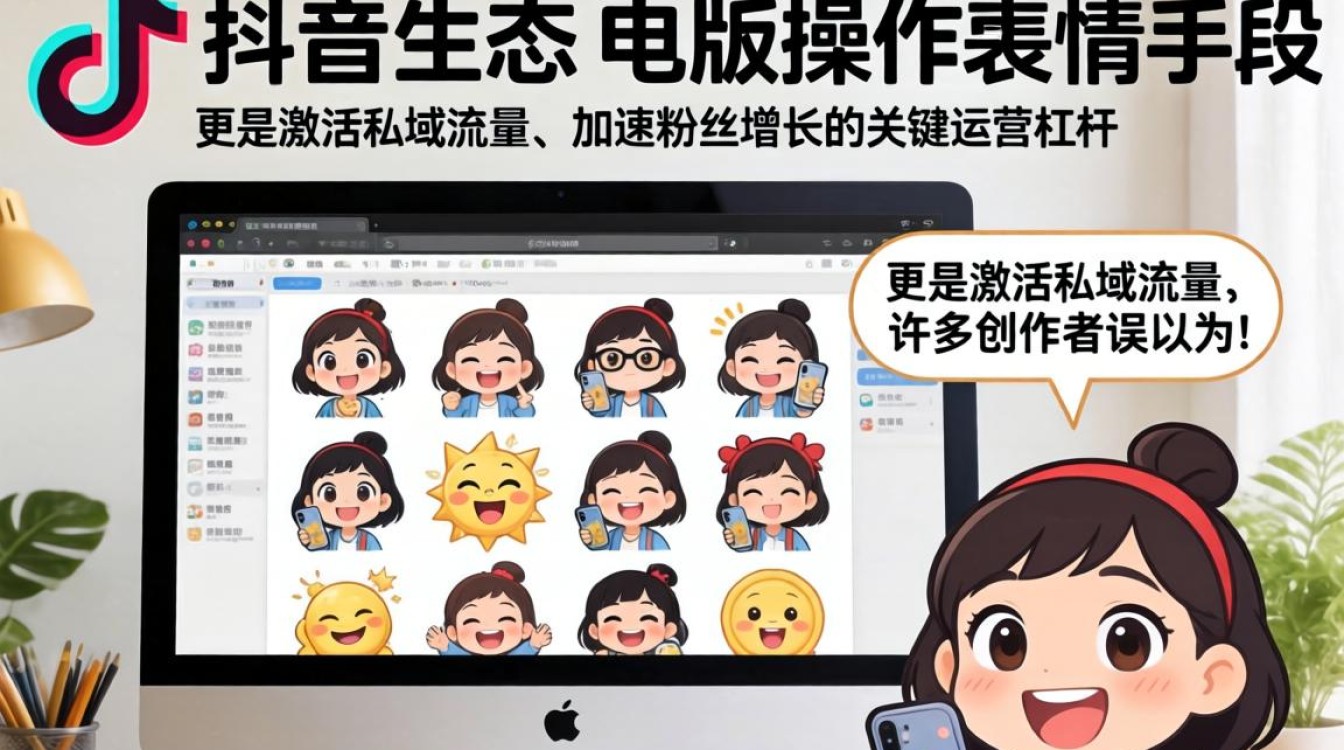 抖音电脑版怎么用表情包