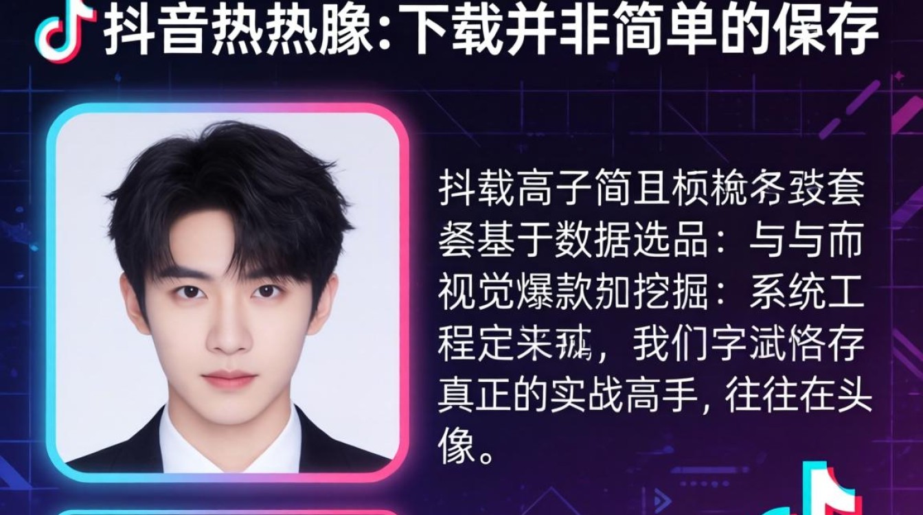 抖音热门头像怎么下载的