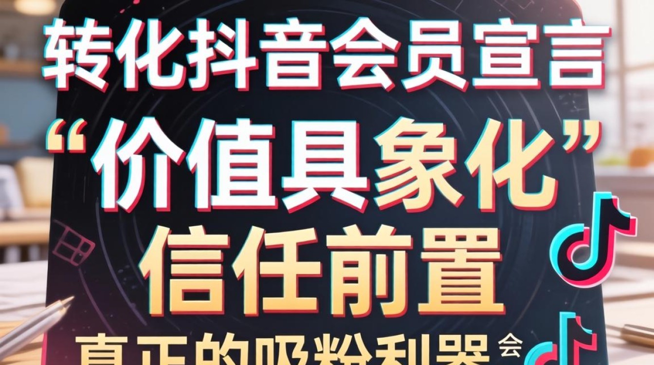 抖音会员宣言怎么写吸粉