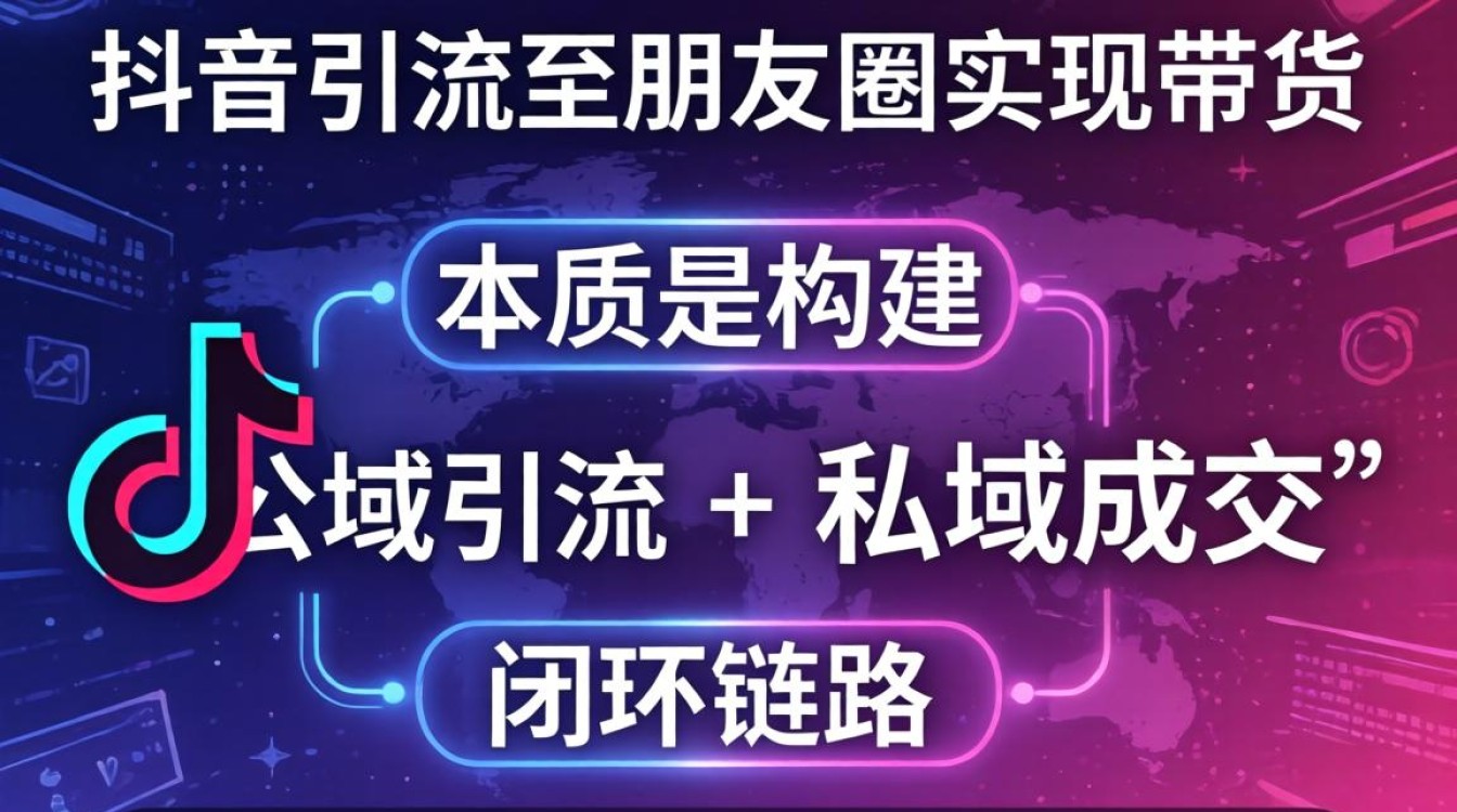 抖音引流朋友圈带货话术与转化技巧