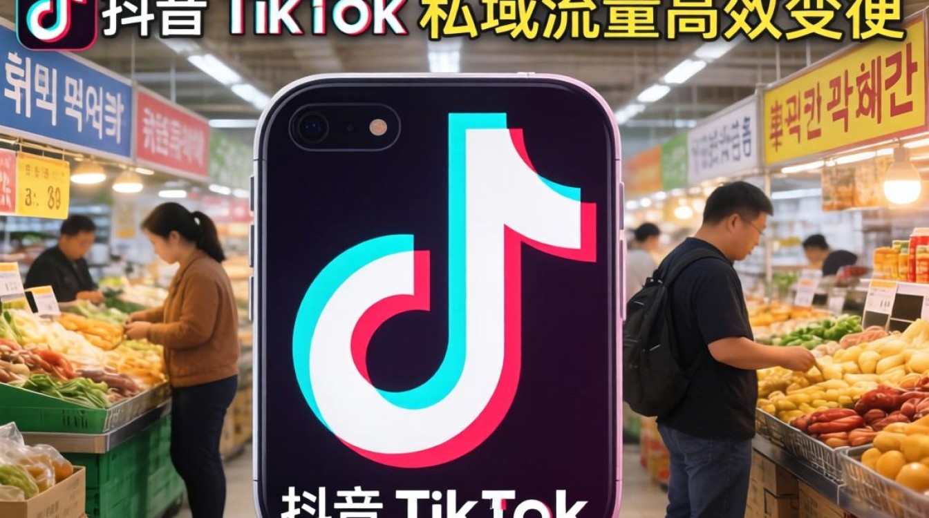 私域流量海外抖音TikTok韩国变现方法汇总