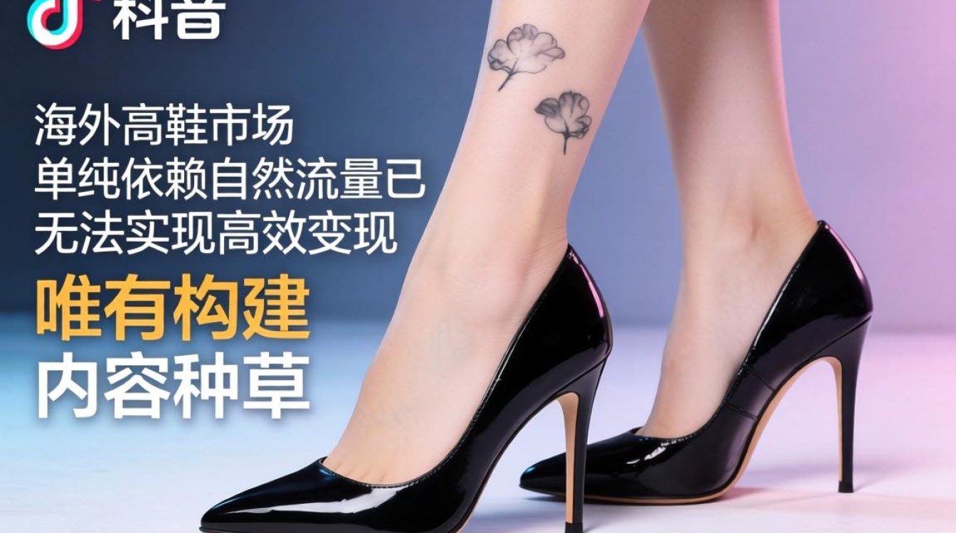 TikTok 高跟鞋0 海外市场变现技巧