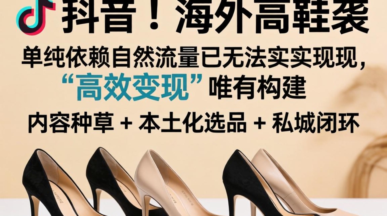 TikTok 高跟鞋0 海外市场变现技巧